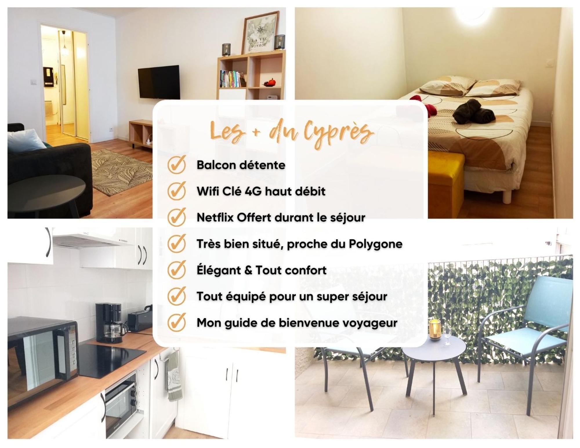 Le Cypres - Appartement Ideal Pour Vos Vacances Ou Vos Deplacements Professionnels A เบซิเยร์ ภายนอก รูปภาพ